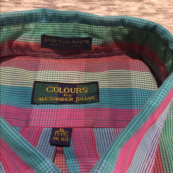 Flawless Colours button down by Alexander Julian - Picture 3 of 5